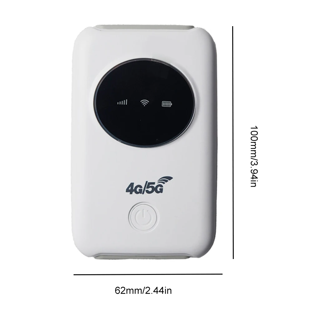 Roteador Wifi sem Fio Portátil 4g Lte Modem Hotspot Móvel Banda Larga 150mbps Ampla Cobertura Slot para Cartão Sim 3200mah - Imagem 5