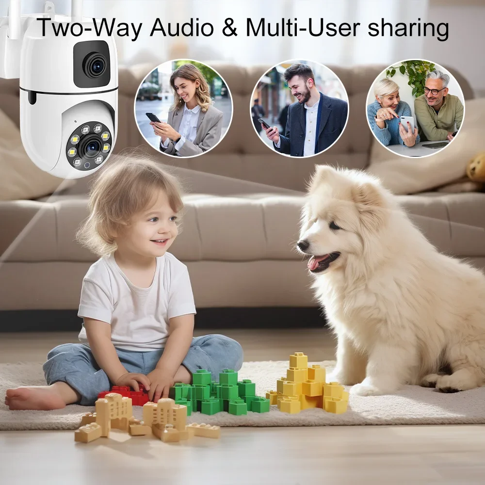 Two way audio feature
