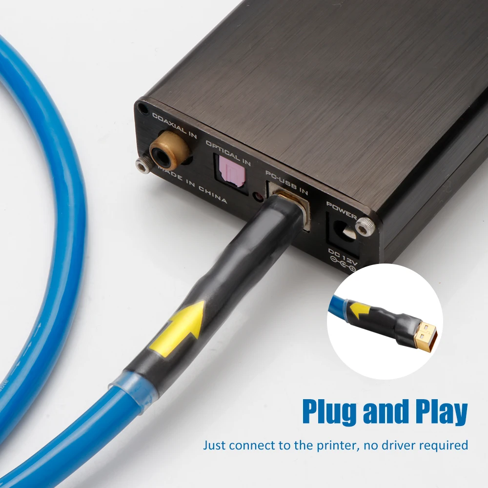 X404 99.998% OFC  USB ̺, A to B   DAC ̺,  USB 2.0 ̺,  USB 