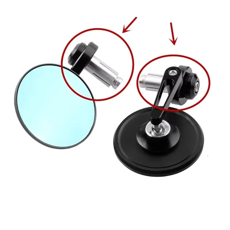 Universal Motorcycle Handlebar Expansion Screw with Side Mirror Bar End Weights and Handguard Parts