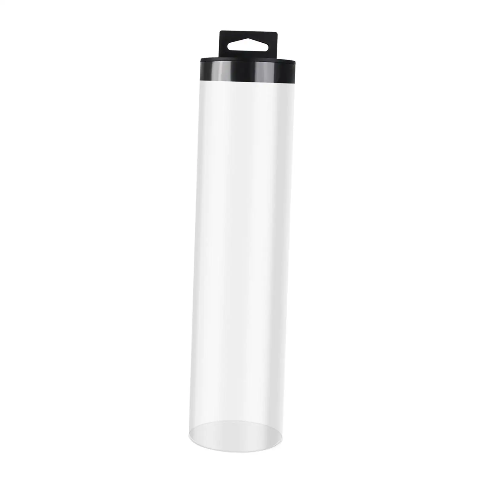 Tennis Ball Holder Pickleball Ball Storage Tube with Cover Transparent