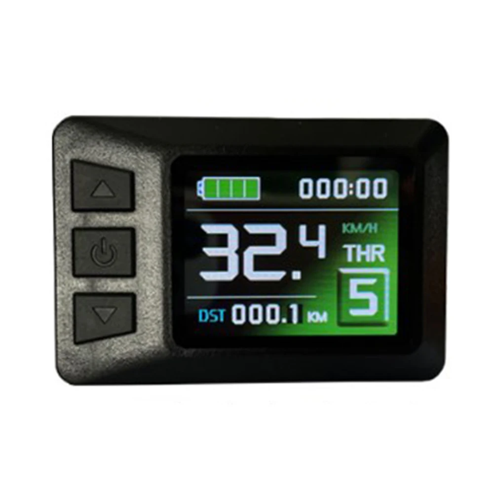 

Дисплей для электрического велосипеда KT‑ LCD7C водонепроницаемый штекер цветной дисплей DIY E‑Bike высокая производительность светильник Панель материал высокого качества