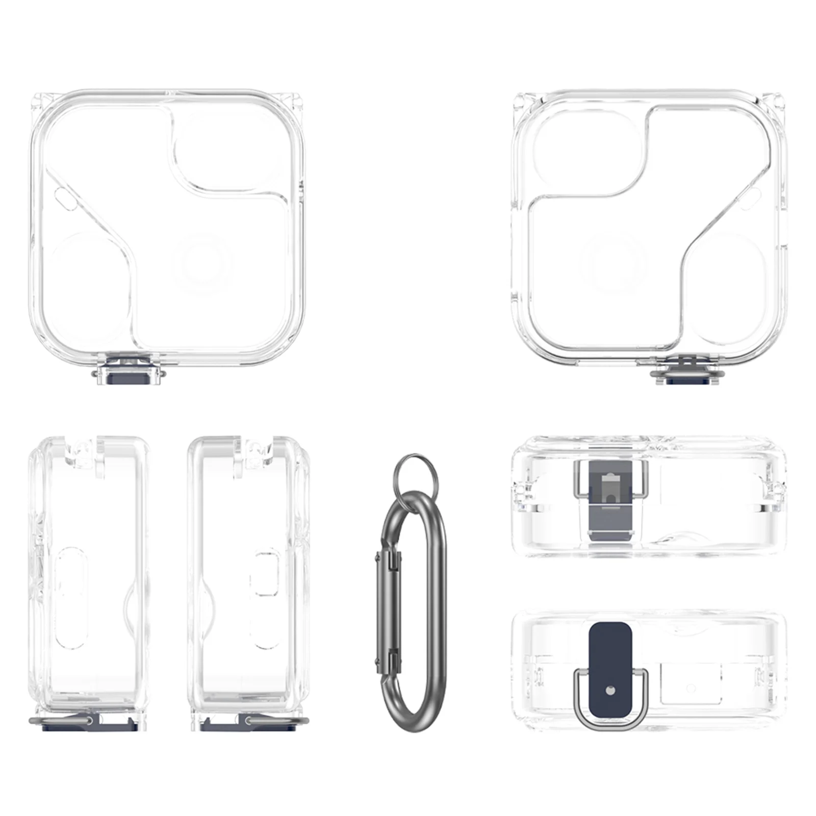 Earphone Protective Cover with Carabiner - Full Washable Protection
