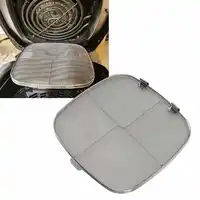  Fryer Splatter Screen 304 Stainless Steel Double Deck Fryer Splatter  for Kitchen Fryer Rotisserie 1