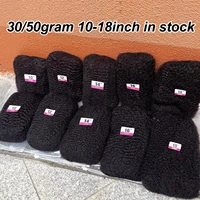10-18 pouces Afro crépus en vrac cheveux humains couleur naturelle en vrac cheveux humains Remy cheveux paquet en vrac cheveux pour tresser Extensions de cheveux 2