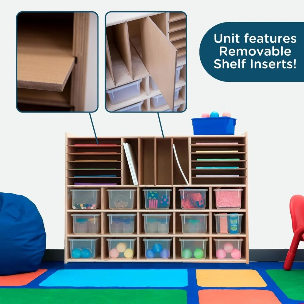 Children's Cabinet Classroom Organizer, a multi part classroom organizer suitable for children and toddlers
