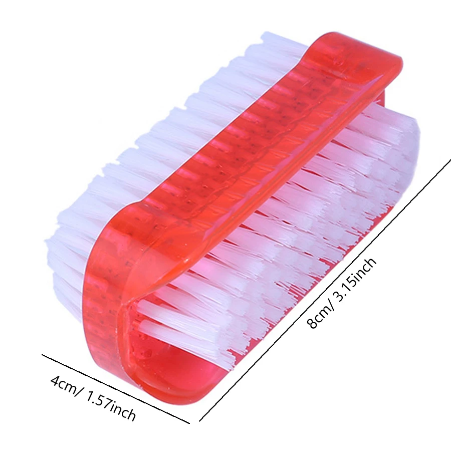 Double-Sided Nail Cleaning Brush, Manicure and Pedicure Tool, Ideal for Fingernails and Toenails 6