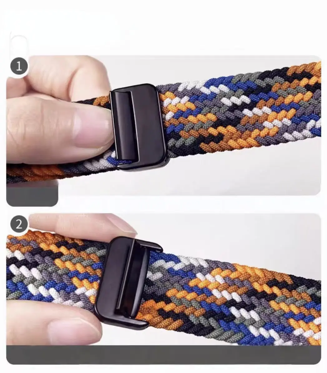 Magnetic Sport Braided Stretchy Strap Replacement Wristband