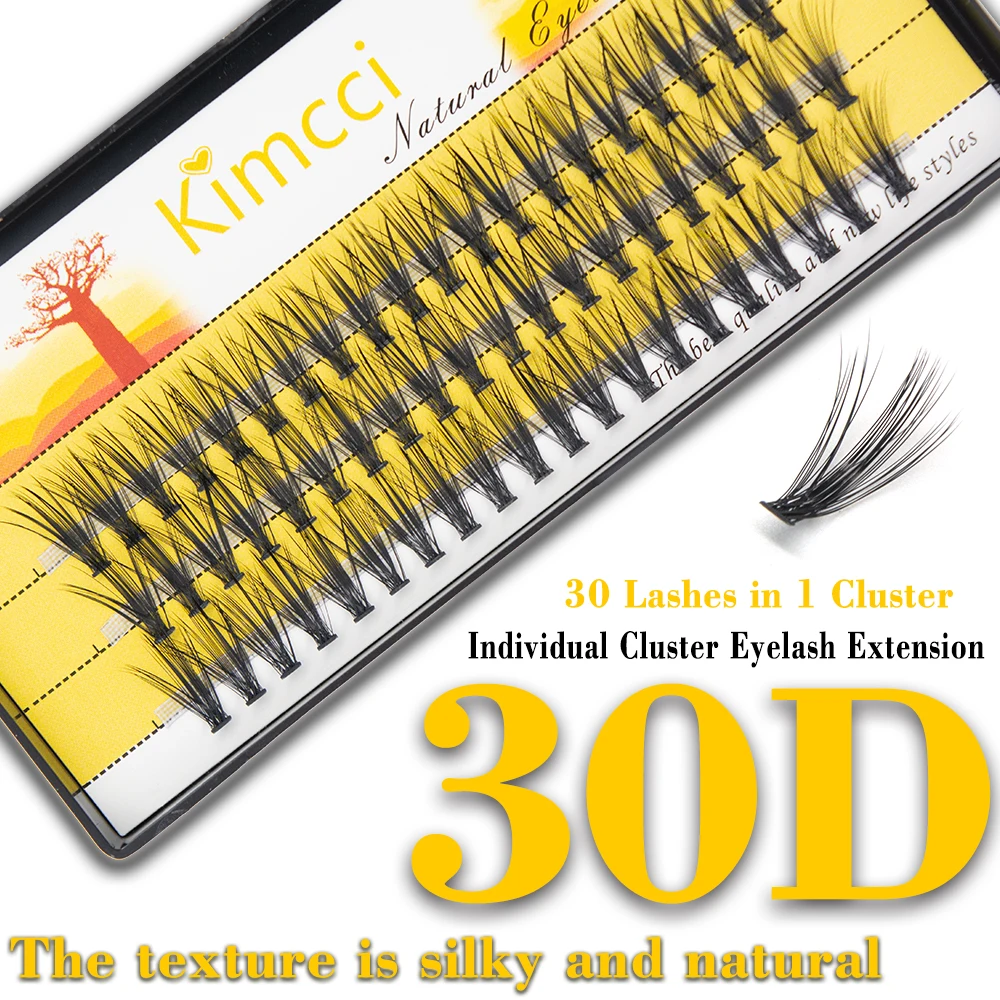 Kimcci 20D/30D/40D/50D 60 Bundles Natural Eyelashes Extension 3D Russian Individual Eyelash Cluster Makeup Tools Lashes Cilia eyelash extension,eyelash extensions,eyelash extension lashes,fake eyelashes,false eyelashes,eyelash makeup tools