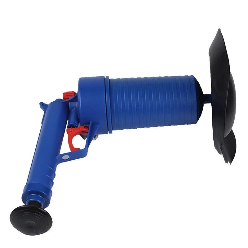 Powerful Pump Action Toilet Drain Cleaner Tool
