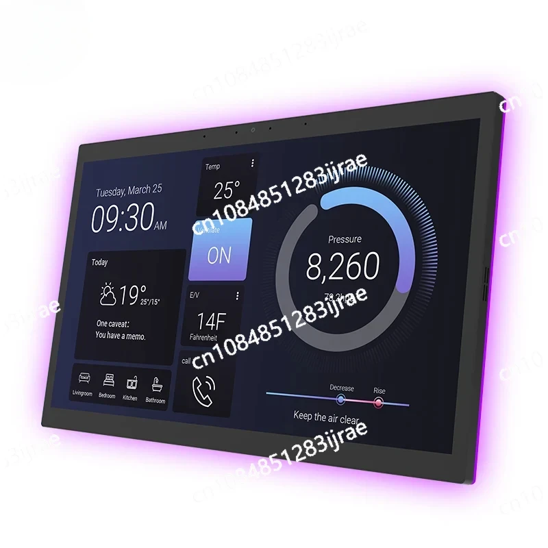 

Smart Home Wifi 15.6 Inch Wall Mounting Android Display Relay RS232 RJ45 Automation Device Control Tablet Panel