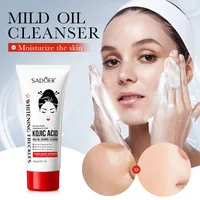 SADOER Kojic Acid Facial Cleanser Face Wash Foam Facial Cleansing Mossee Moisturizing Brightening Facial Skin Care Products 1
