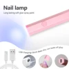 Portable Nail Lamp Handheld Mini For All Gel Polish Quick Dry USB Nail Dryer Machine UV LED Nail Lamp Mini Flashlight Pen 3