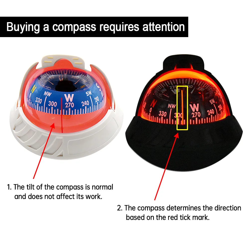 Marine LED Navigation Compass 4