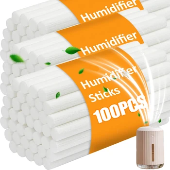 100/10PCS Humidifier Filters Replacement Cotton Sponge Sticks for Home USB Humidifier Aroma Diffuser Mist Maker Air Humidifier 1