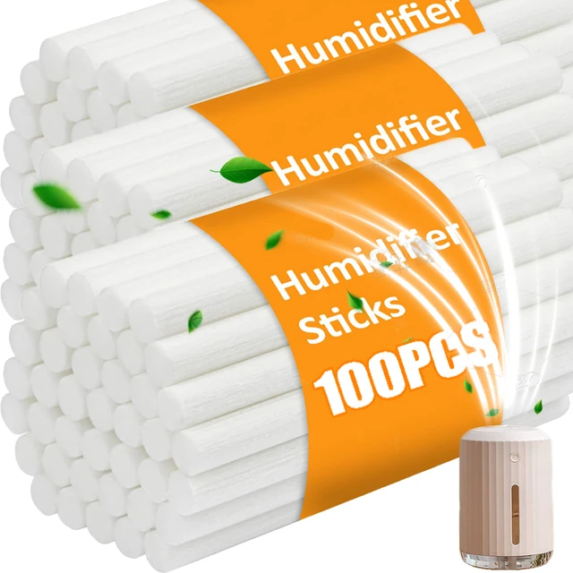 100/10PCS Humidifier Filters Replacement Cotton Sponge Sticks for Home USB Humidifier Aroma Diffuser Mist Maker Air Humidifier 1