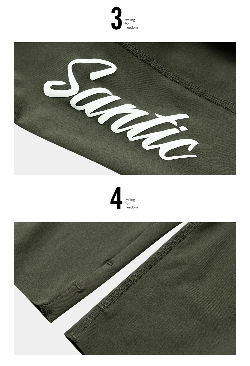 Santic الرجال الدراجات مريلة السراويل 6 ساعات 4D مبطن ربيع الخريف ركوب السراويل سهلة قطع القدم افتتاح برو MTB الطريق سباق السراويل