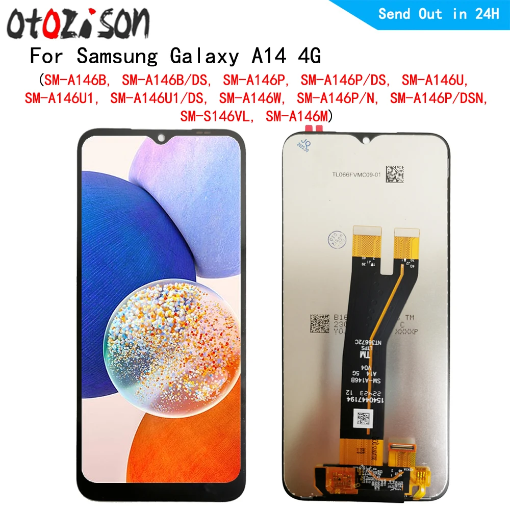 Keycode A146 6-6-IPS-Screen-For-Samsung-Galaxy-A14-5G-SM-A146B-SM-A146P-A146U-LCD ...