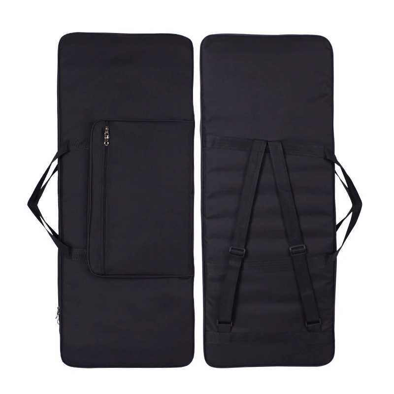 Lawaia Electronic Organ Bag Black Nylon Backpack 54key 76key 61key 88 Keys Electric Piano Tool Instrumental Covers Kit