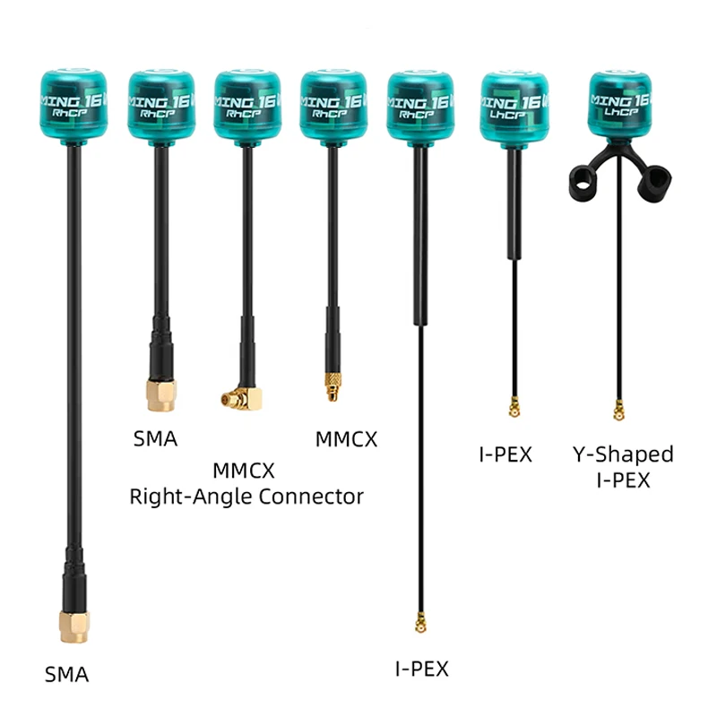 Antenne FPV 65mm/153mm LHCP/RHCP SMA/RPSMA pour Drone