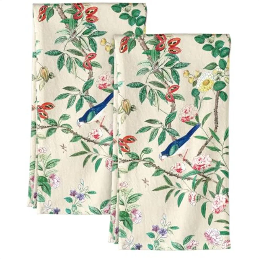 Cotton Flour Sack Kitchen Towels Set of Two