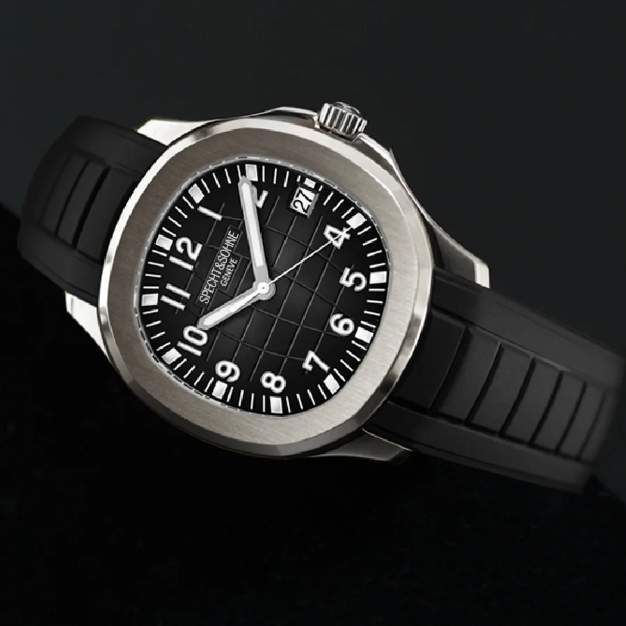 

Fashion Business Men's Watch Mechanical Automatic Men's Earth Dial Luxury Brand Stainless Steel Watch Luminous Waterproof Clock