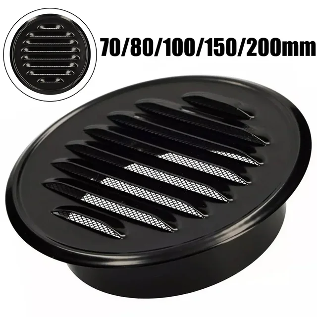 70-200 มม.สแตนเลส Vent ท่อท่อไอเสีย Grille Vent Grille ภายนอกท่อระบายอากาศเครื่องมือ 1