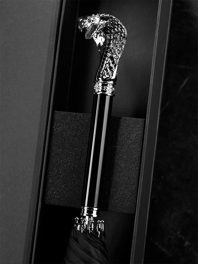 

Зонт-автомат с длинной ручкой, в стиле ретро