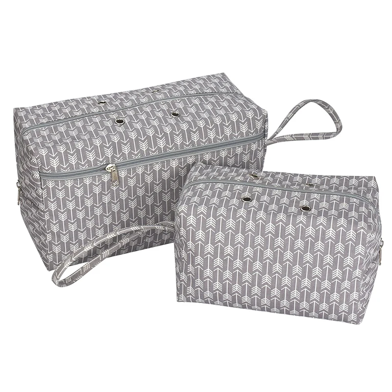 Yarn Storage Bag Organizer with Divider for Crocheting Knitting Organization. Portable Yarn Holder Tote for Travel