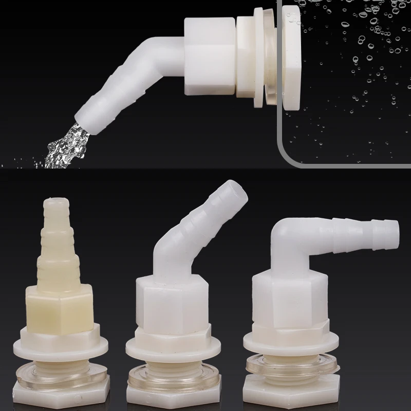 DN15 Water Tank Connector Water Tank Hose Outlet Outlet Inlet Plastic Connector Chicken Rabbit Drinker Aquarium