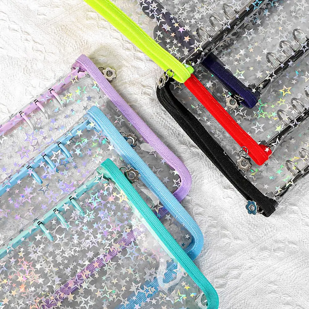 가정용 스티커 카드용 조절 가능한 디자인의 루스리프 스티커 컬렉션 북 커버 주최자 바인더