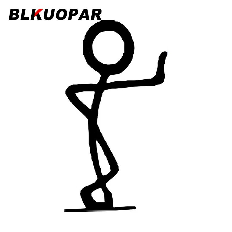 Наклейки на автомобиль BLKUOPAR Boy прислоненные к стене водонепроницаемая наклейка