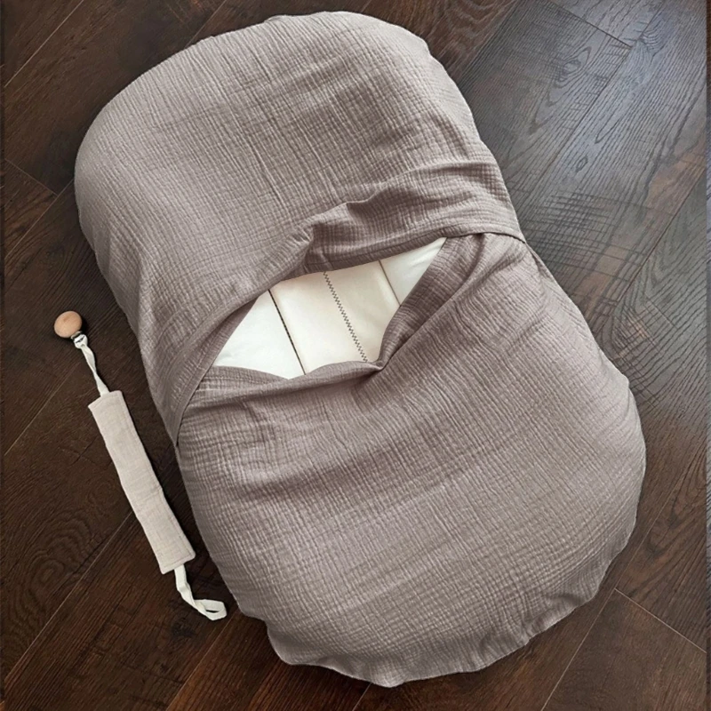 Bassinet Sheet Safe & Gentle Crib Sheet Comfortable Newborns Strollers Soft & Breathable Crib for Baby