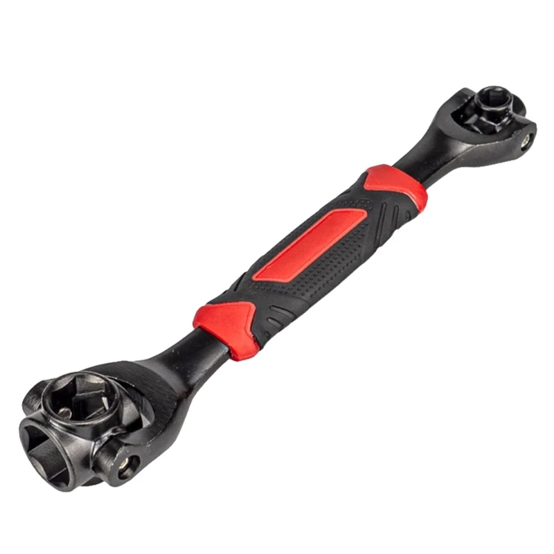 

Multi-purpose Wrench 52-in-1 Multi-function Socket Wrench Set 8-in-1 Universal Rotating Multi-head 8-19mm Metric Dropship