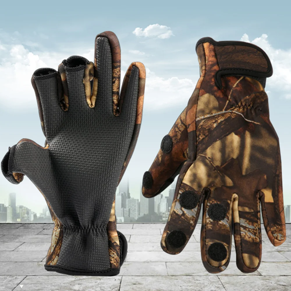 Fishing Gloves Seasons Fishing Mitts Wear Resistant Gloves Hunting Cycle Working Training outdoor training gloves