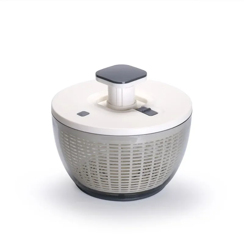 4.5L Large Capacity Press Type Drying Manual Lettuce Spinner for Vegetable Prepping Vegetable Spinner Household Supplies