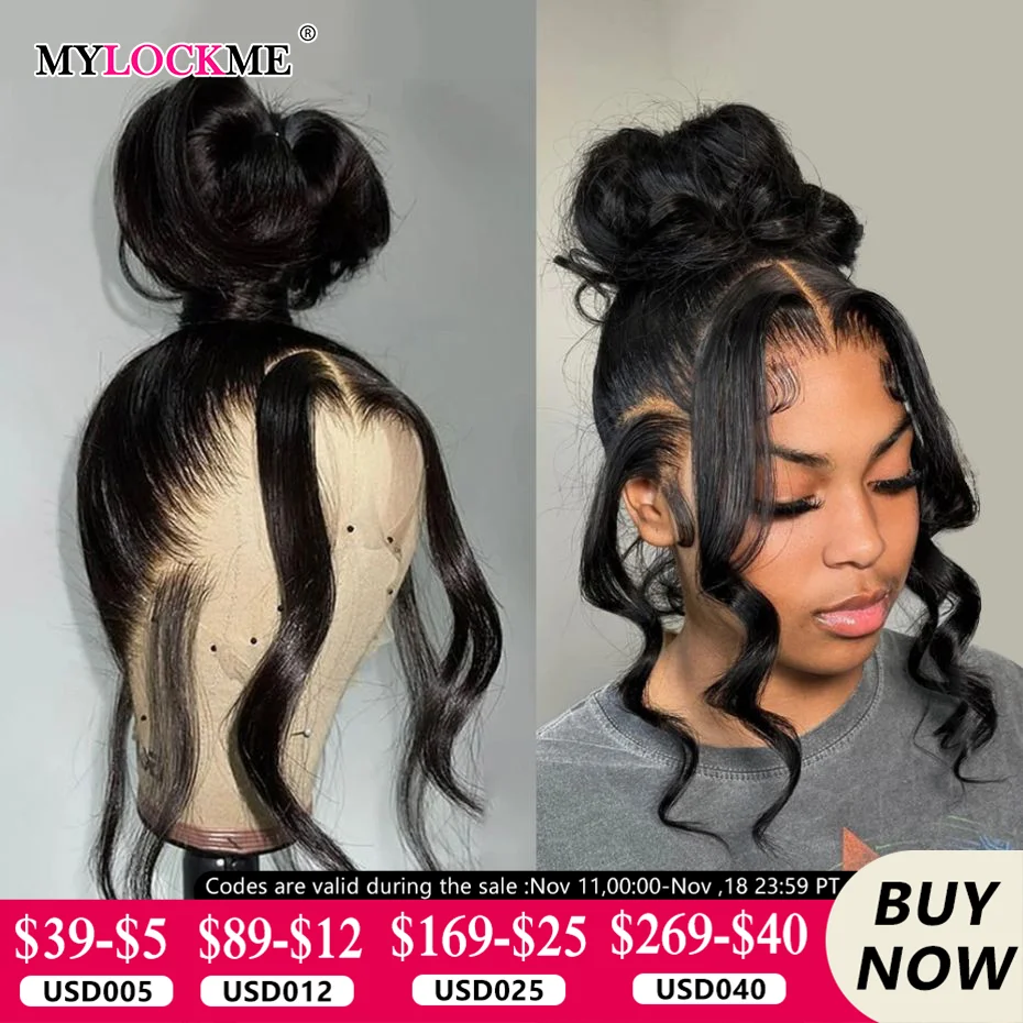 Wig Human Hair Body Wave 13x4 HD Lace Frontal 360 Full Lace Wig Brazilian 13x6 Front Closure human hair wigs
