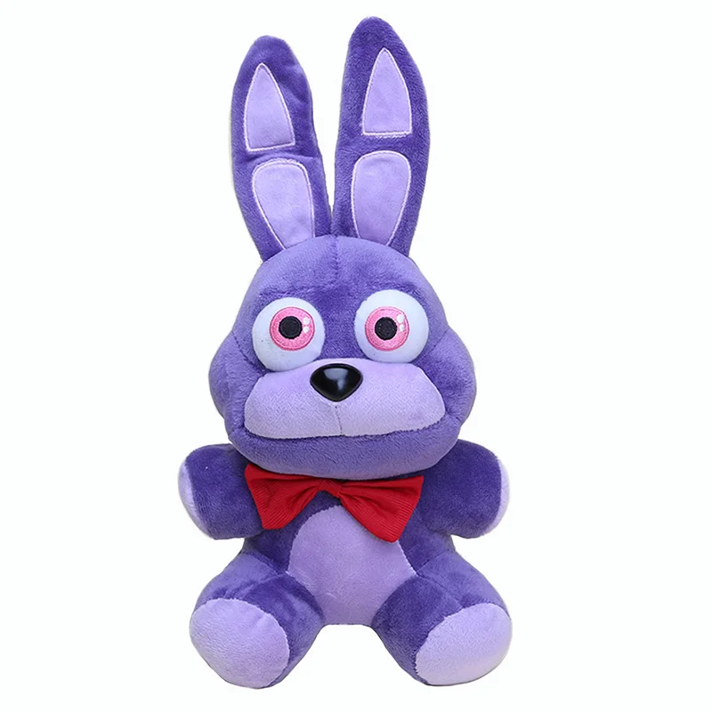 FNAF-Anime Plush Toy para Crianças, Urso, Sly, Coelho, Desenhos Animados,  Freddy, Fazbear, Animais, Kawaii, Presentes de Aniversário, Novo, 18cm