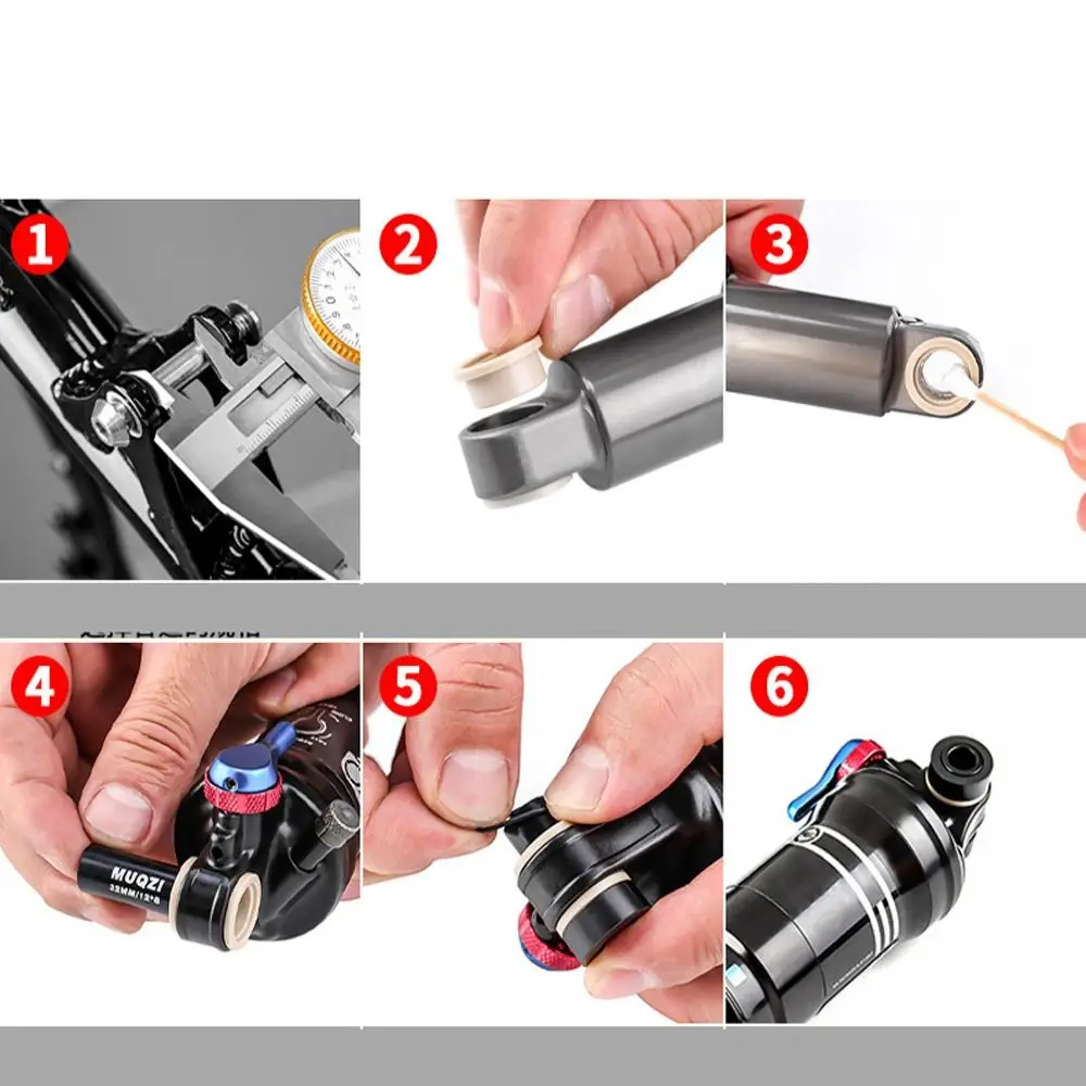 Description Picture 6 of itemMTB Rear Shock Bushing OD 15mm ID 12.7mm Shock Absorber DU Bushing 22 - 68mm Aluminum Alloy Bike Rear Shock Absorber