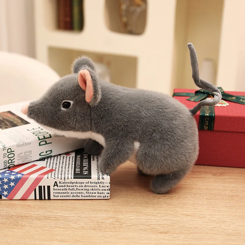 Hot Simulated Mouse Super Soft Plush Mouse Plushy Doll Stuffed Rat Plush Animal Toys for Children Peluche Mascot Gift