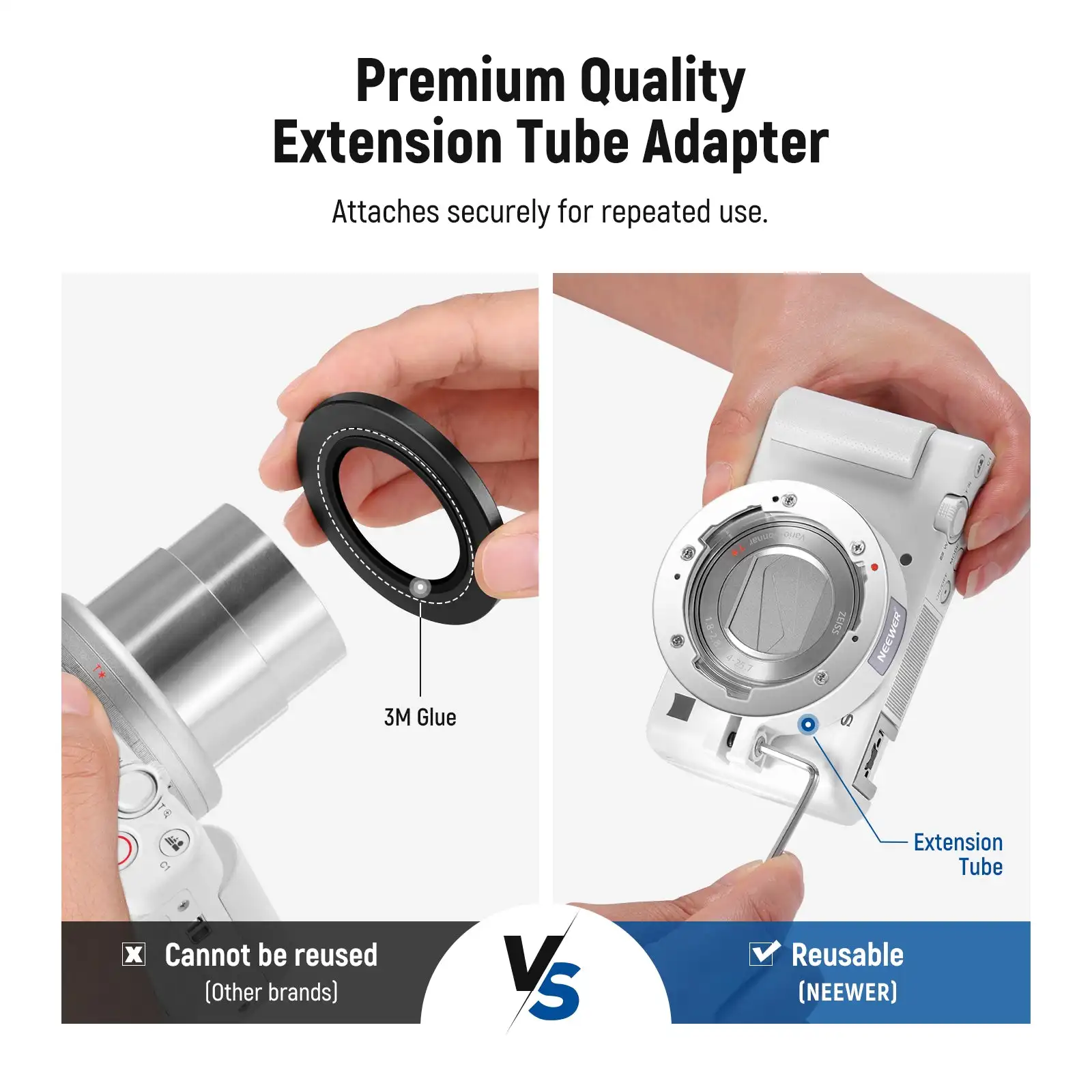 NEEWER in 18mm Wide Angle Lens 10x Macro Additional