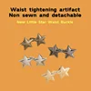 Fashion Tighten Waist Buckle Alloy Star Brooches Pins Clip Adjustable Snap Button Jeans Buttons Detachable Clothing Accessories 2