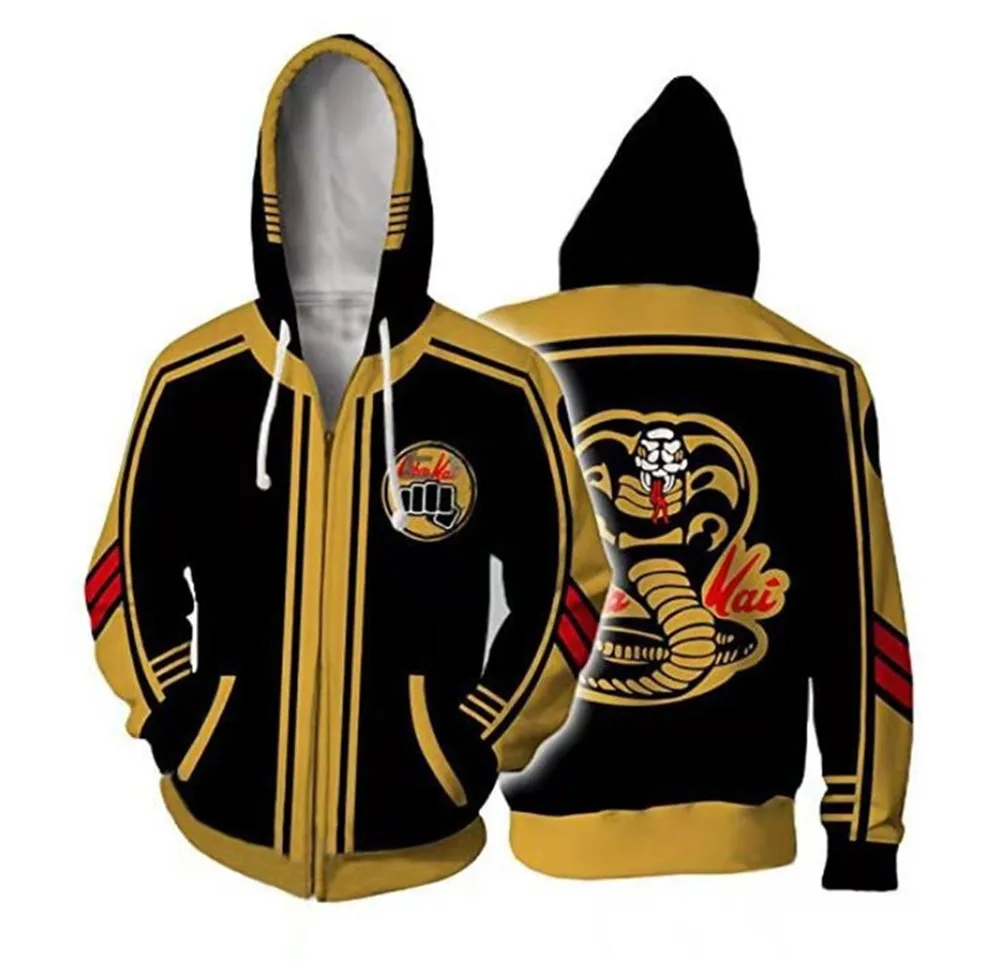 Quiz Cobra Kai Saison 3 Sweat à capuche COBRA KAI saison 3 pour hommes, veste de karaté pour  enfants, manteau de Costume de Cosplay noir Cool, impression 3D, nouvelle  collection 2020 | AliExpress