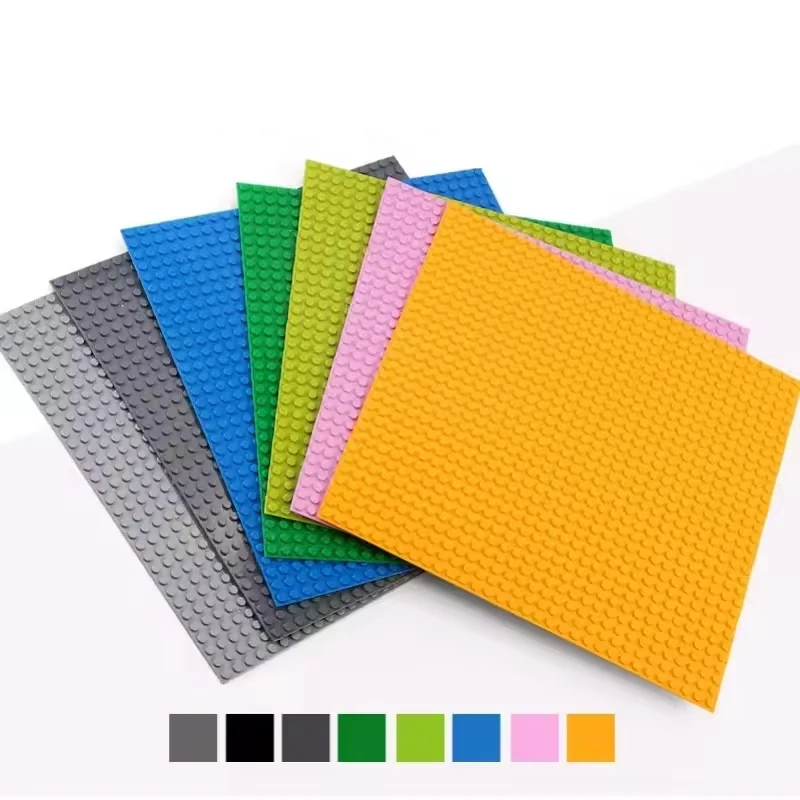 32x32x16x16 도트 클래식 베이스 플레이트 MOC DIY 플라스틱 블록 베이스 플레이트 시티 디멘션 빌딩 블록 피규어 조립 장난감