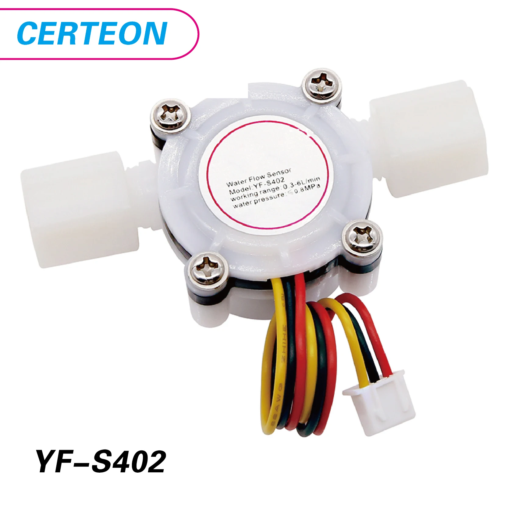 YF-S401 YF-S402 YF-S402B YF-S402C YF-S403 Water Flow Sensor G1/4 G3/8 G3/4 Hall Effect Liquid Flow Meter for Water Heater and Di