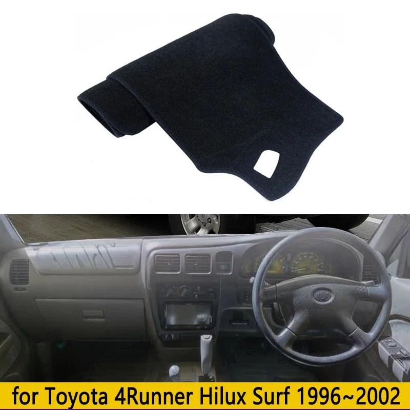 Car Dashboard Mat for Toyota Hilux Surf 6th Gen N150 N14 4x4 19962002