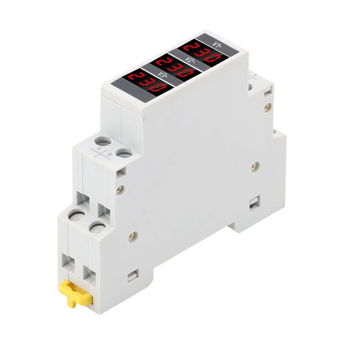 

Modular LED Digital Three-Phase Voltmeter for Din Rail Voltage Meter AC80-500V