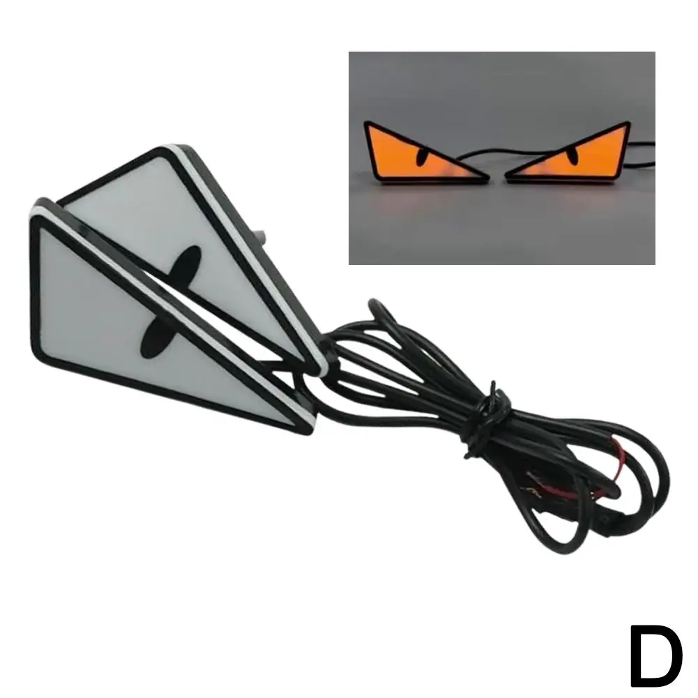 Universal LED Devil Eyes - Mini Projector Lens Headlight & Decorative Lights