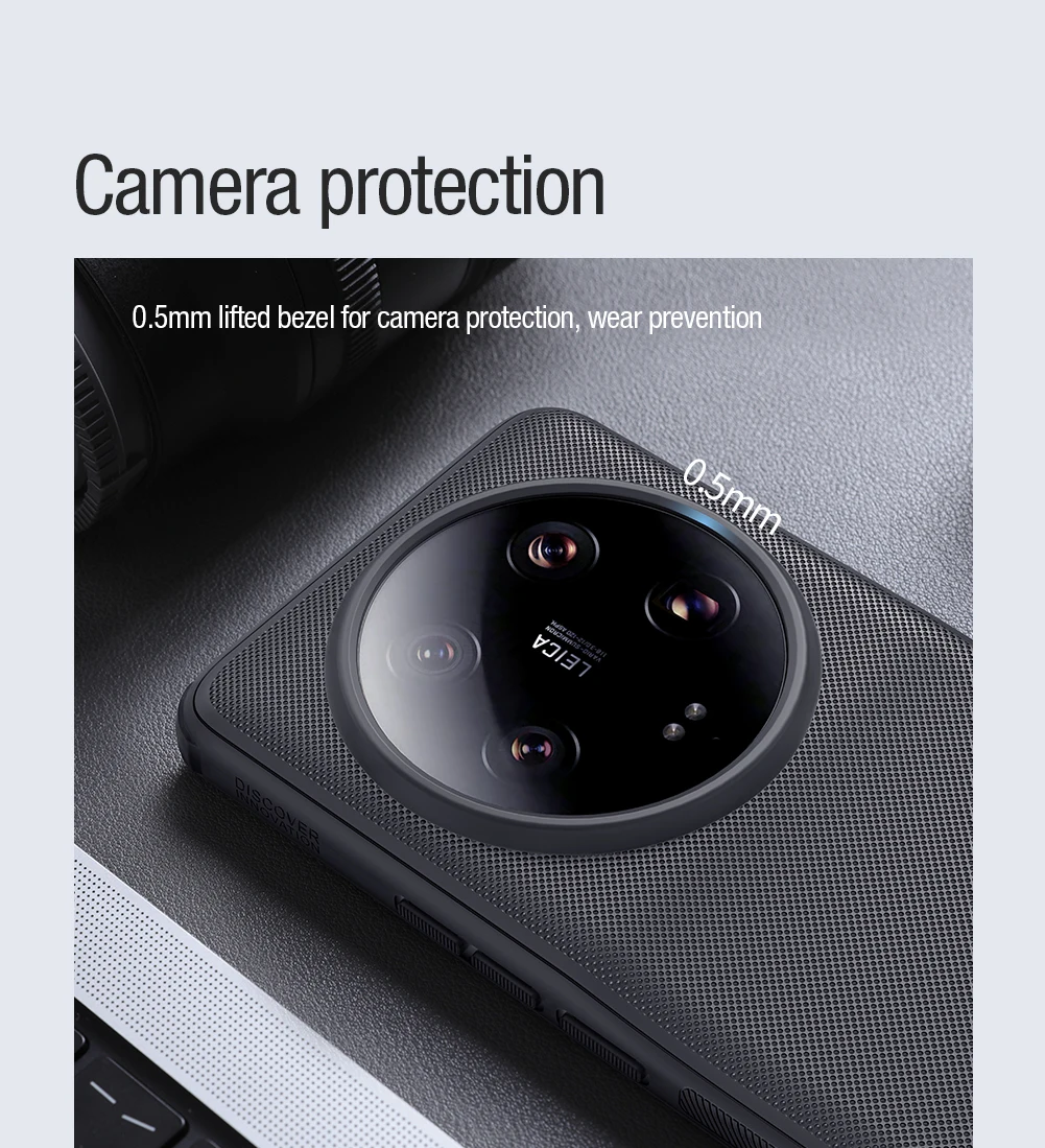 Magsafe Case For Xiaomi 13 Ultra Nillkin Super Frosted Shield Pro PC+TPU Magnetic Wireless Charging Cover For Mi 13 Ultra Case