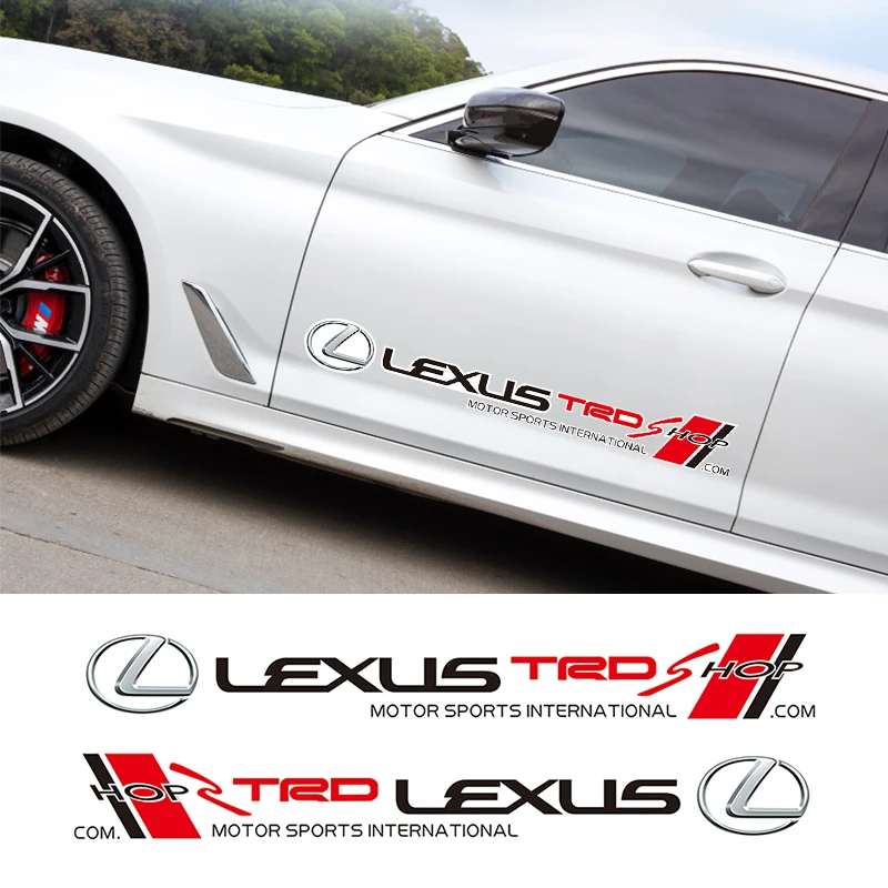VinylCarDoorStickerDecalStylingDecorationForLexusIS250IS200